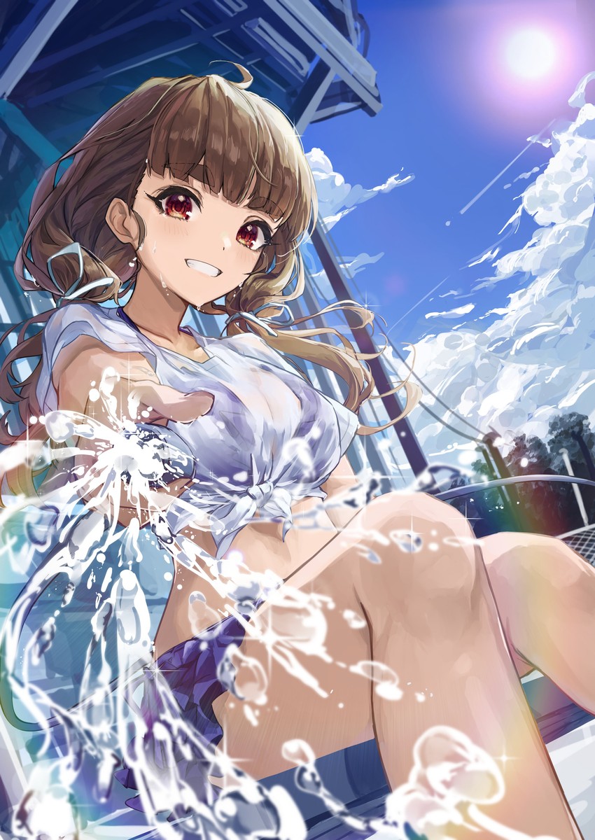 kamiya nao (idolmaster and 1 more) drawn by shino_sto