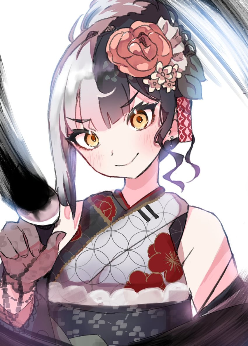 shiori novella (hololive and 1 more) drawn by taiyo_sketches