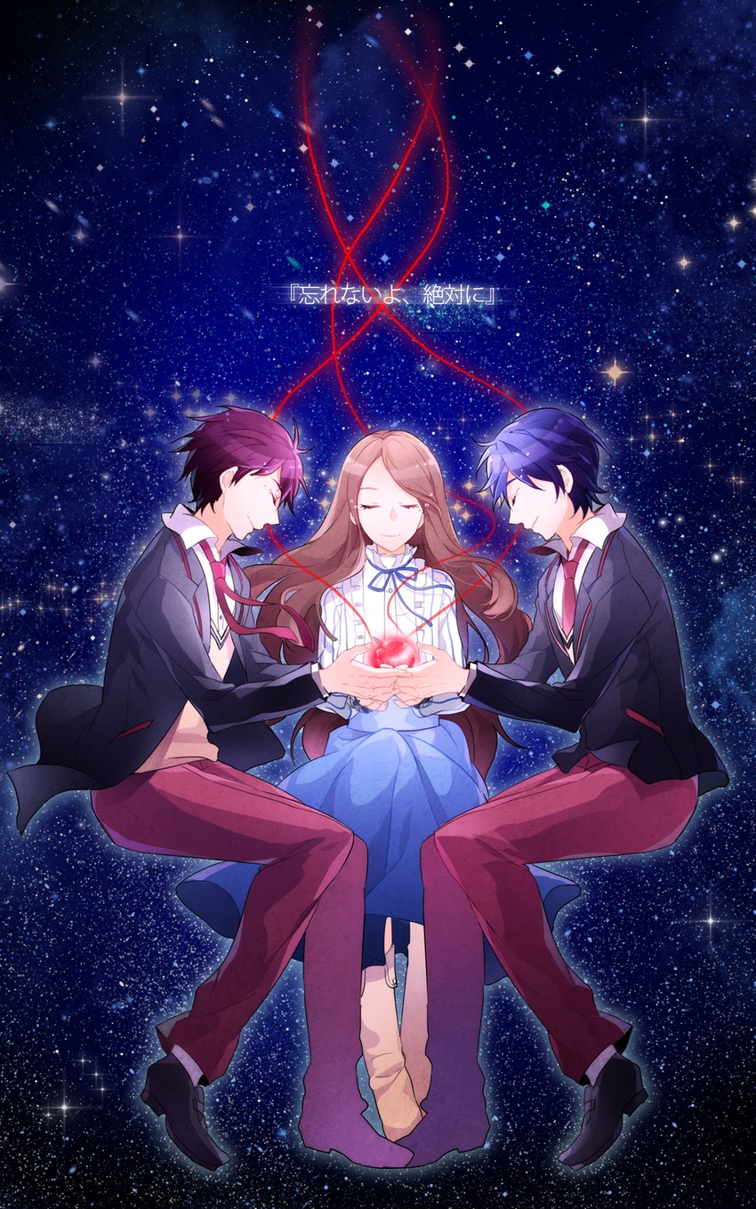 takakura himari, takakura shouma, and takakura kanba (mawaru penguindrum) drawn by aile_(crossroads)