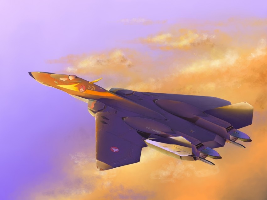 yf-21, guld goa bowman, and omega one (macross and 1 more) drawn by ruak