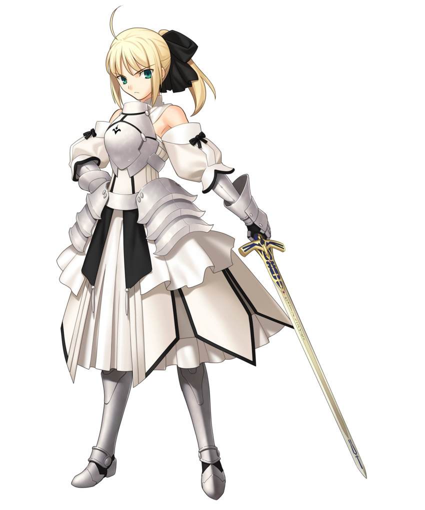 artoria pendragon and saber lily (fate and 1 more) drawn by takeuchi_takashi