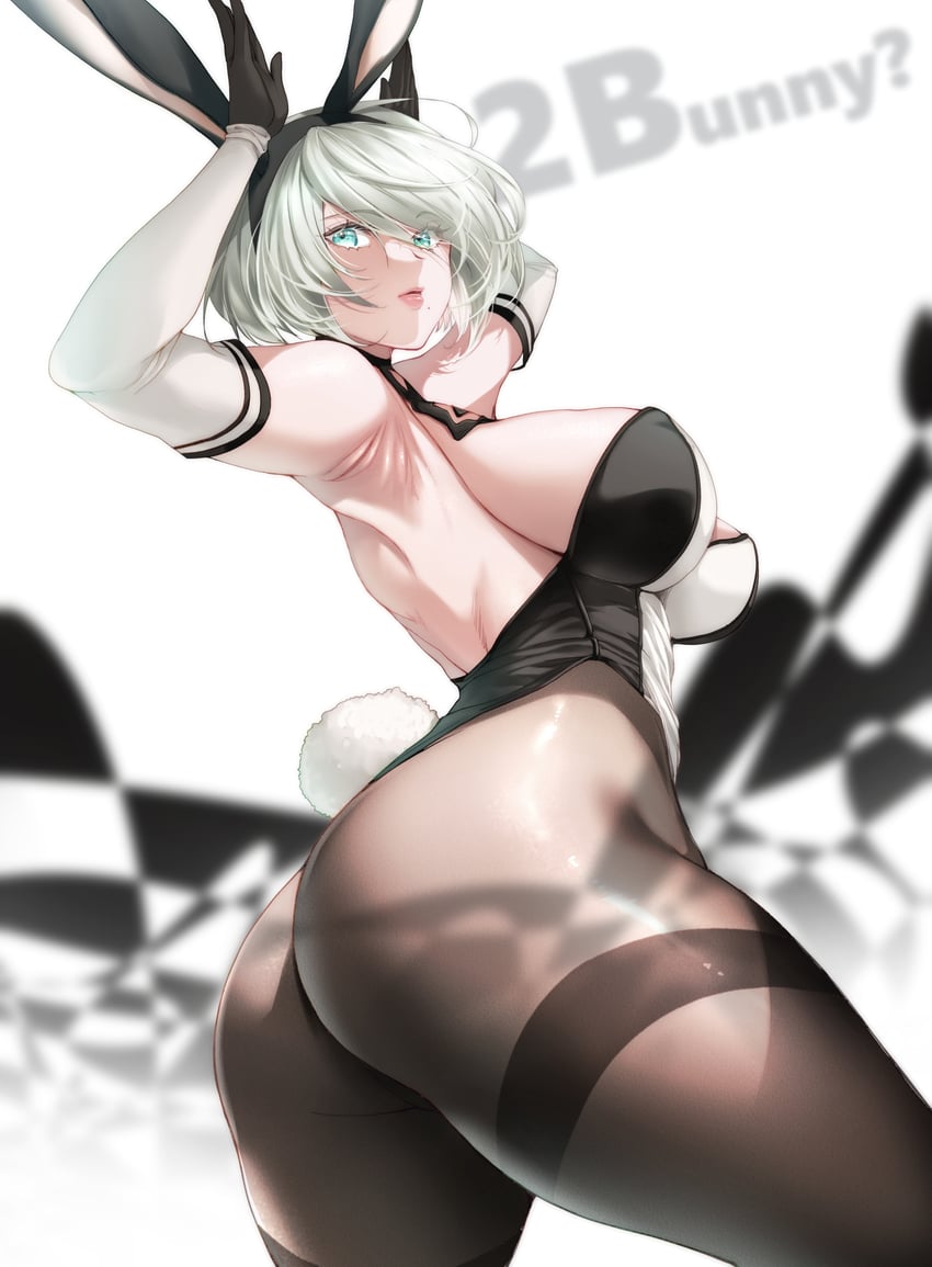 2b (nier and 1 more) drawn by hatori_mia