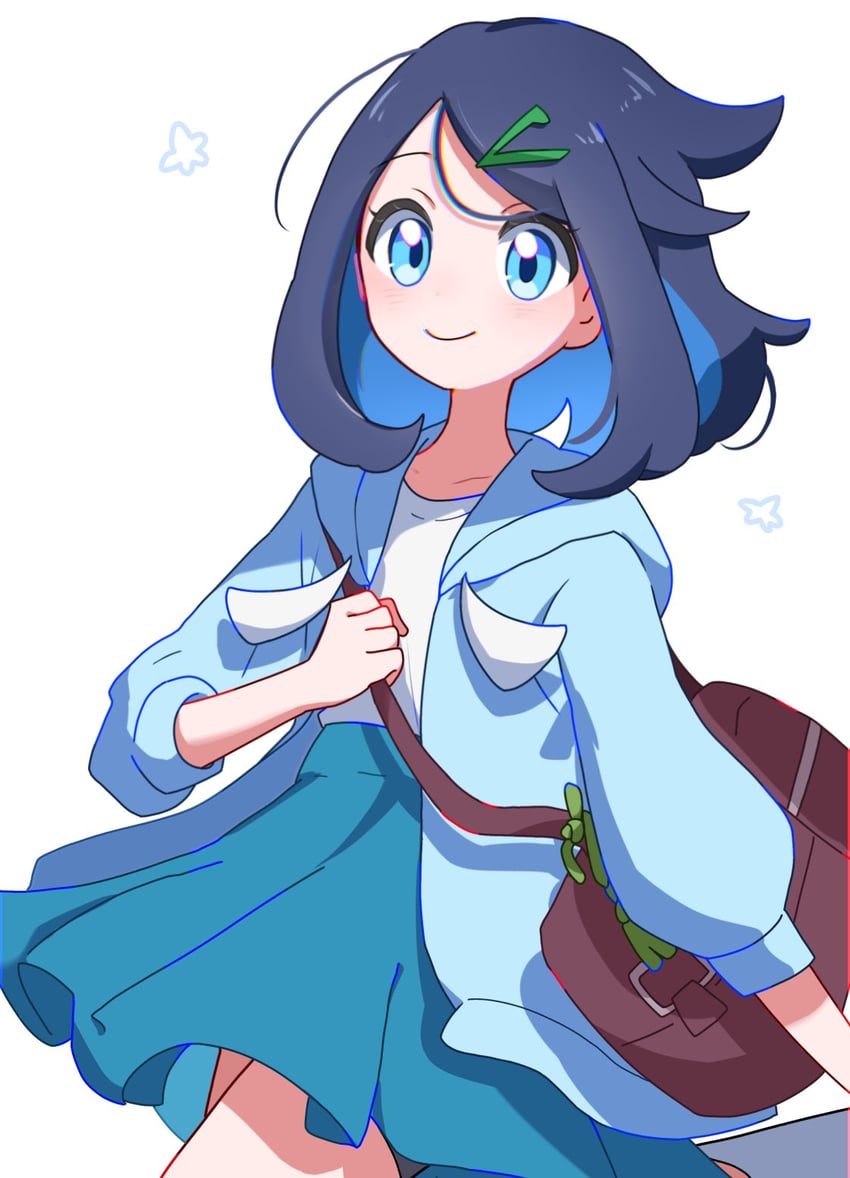 liko and luka (pokemon and 1 more) drawn by seiun_(hoshigumo_72)