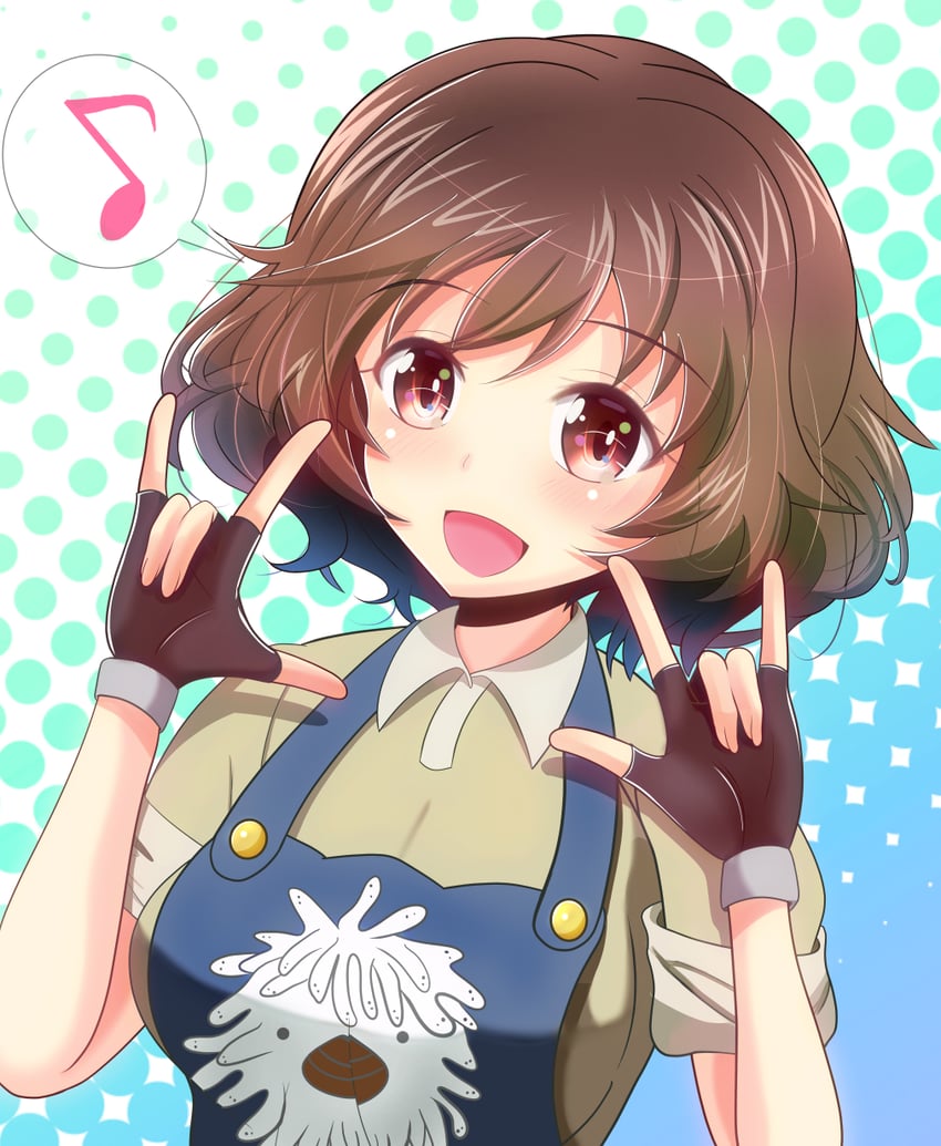 akiyama yukari and araippe (girls und panzer) drawn by kumaisao