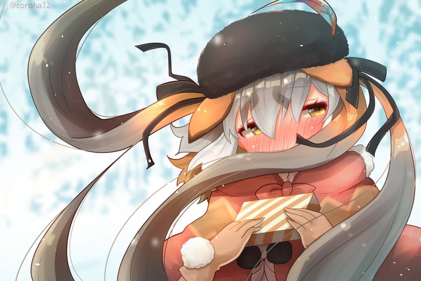 island fox (kemono friends and 1 more) drawn by coroha