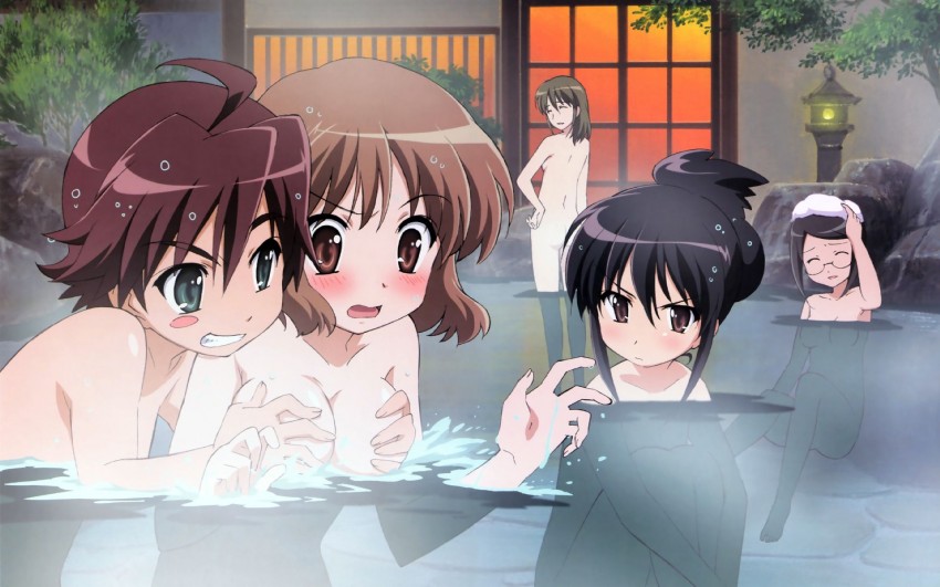 shana, yoshida kazumi, ogata matake, nakamura kimiko, and fujita harumi (megami magazine and 1 more) drawn by ootsuka_mai