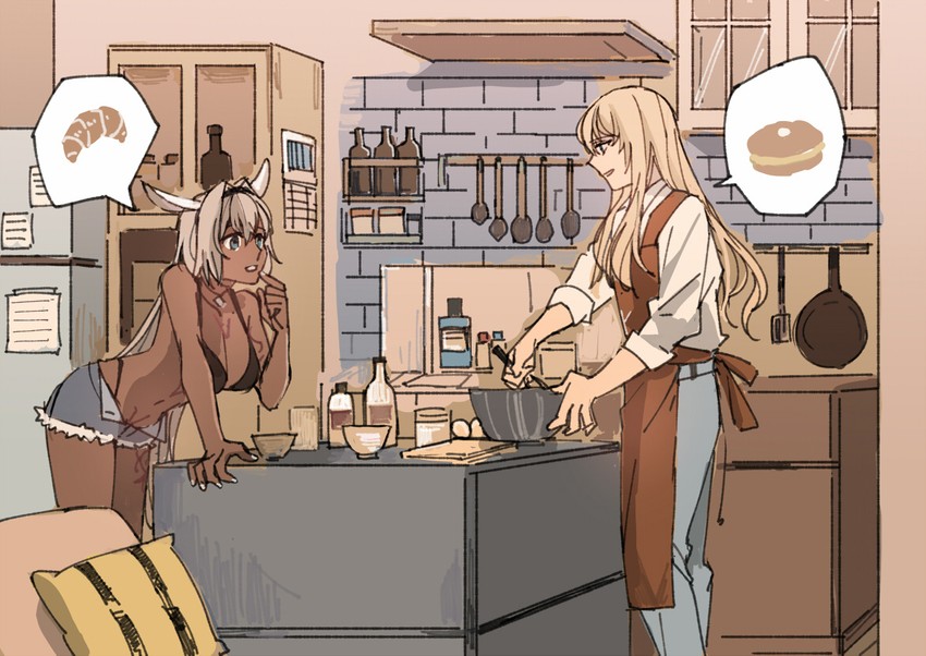 caenis and kirschtaria wodime (fate and 1 more) drawn by tsengyun