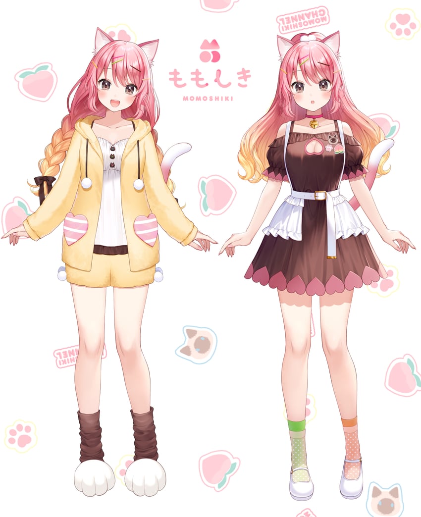 momoshiki (indie virtual youtuber) drawn by momoshiki_tsubaki