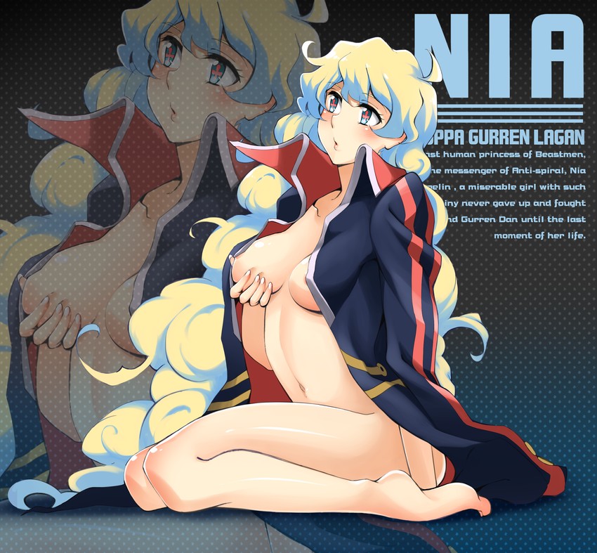 nia teppelin (tengen toppa gurren lagann) drawn by yaobin_yang