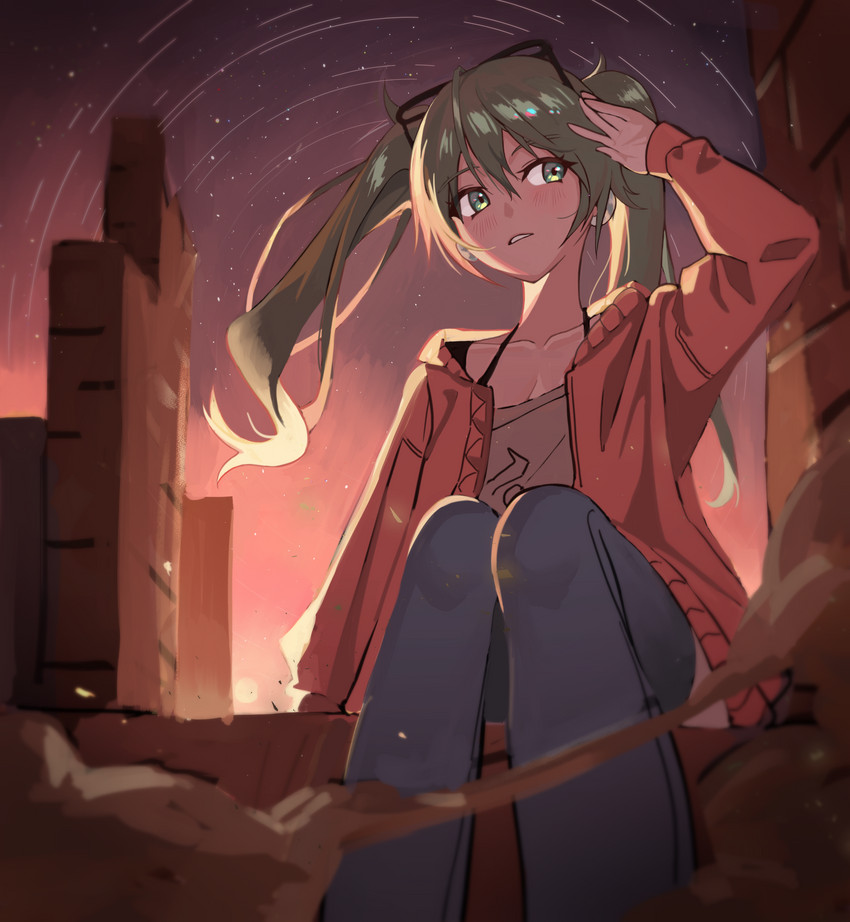 hatsune miku (vocaloid and 1 more) drawn by neil_(neil_nim)