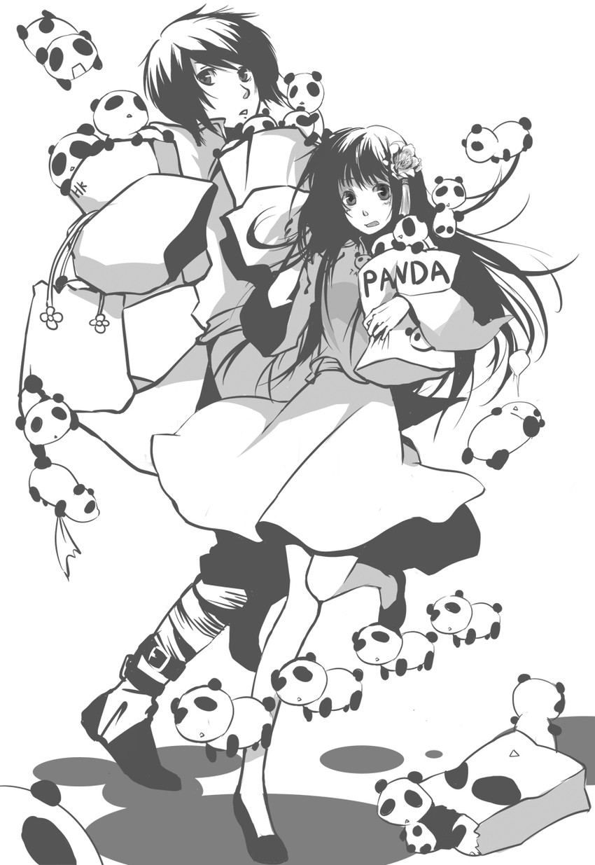 taiwan and hong kong (axis powers hetalia) drawn by cynthia0917