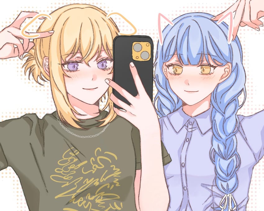 togawa sakiko and misumi uika (bang dream! and 1 more) drawn by yuyuyang0402