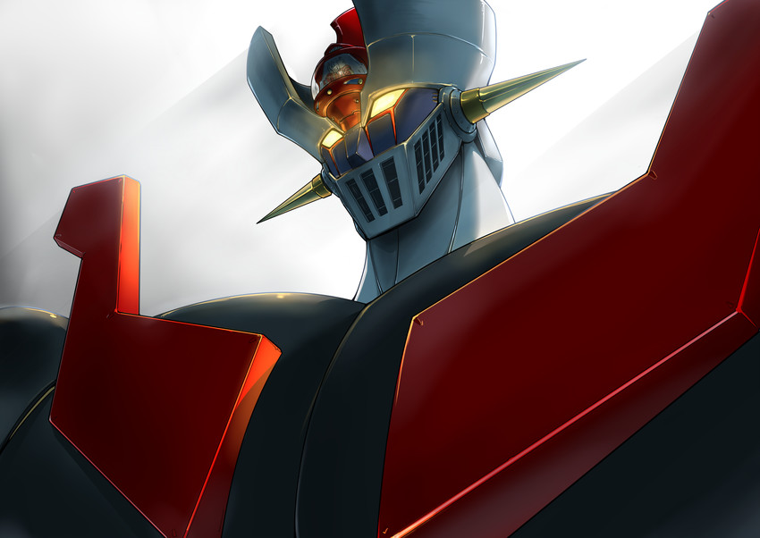 mazinger z and kabuto kouji (mazinger and 1 more) drawn by halcon