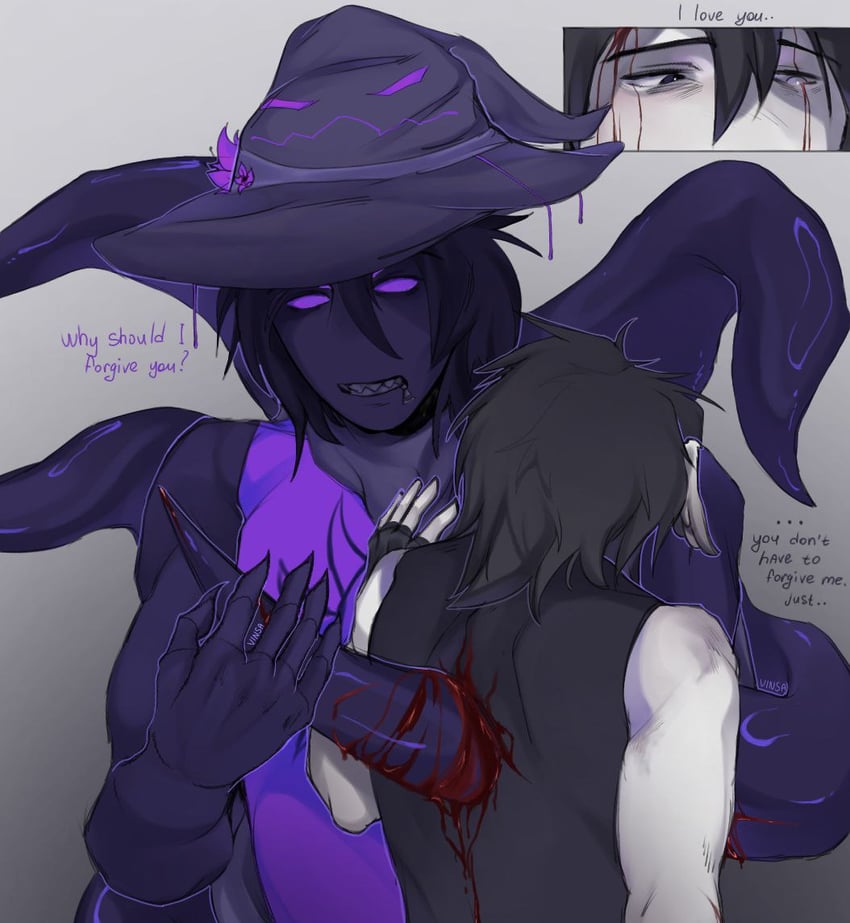 two time and azure (roblox and 1 more) drawn by vinsatp
