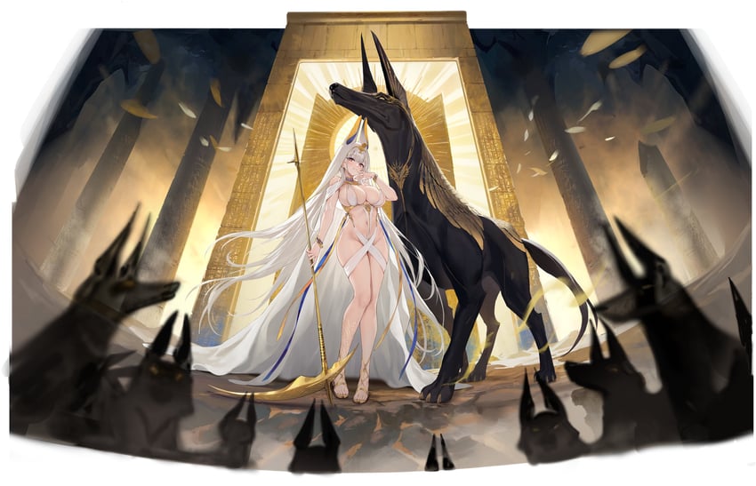 anubis and scylla (azur lane) drawn by hagi_(ame_hagi)