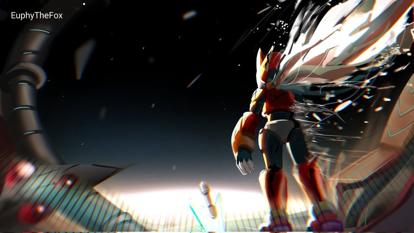 zero and zero(z) (mega man and 2 more) drawn by euphythefox