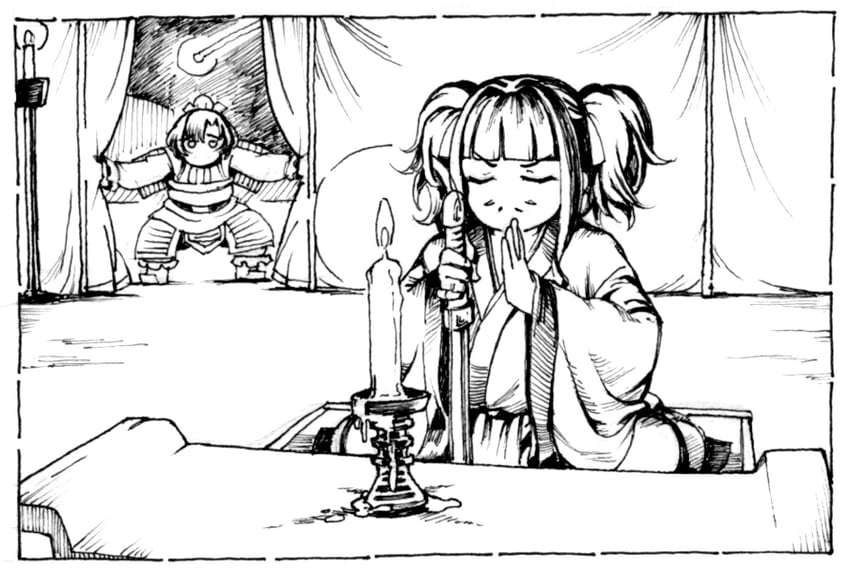 shiragiku hotaru and fujii tomo (idolmaster and 1 more) drawn by tv_nattou