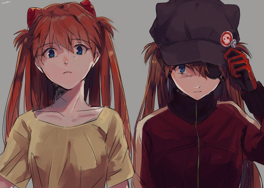 souryuu asuka langley (neon genesis evangelion and 2 more) drawn by kuzuya_ramurin