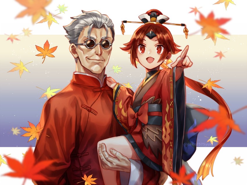 beni-enma and li shuwen (fate and 1 more) drawn by neko7575yuki