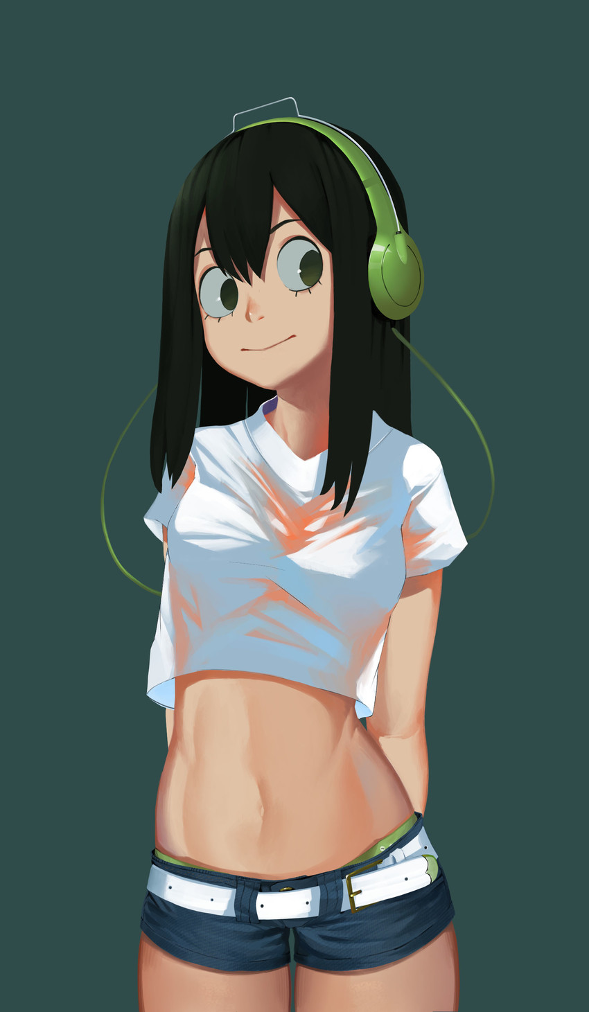 asui tsuyu (boku no hero academia) drawn by gaishi_yuu