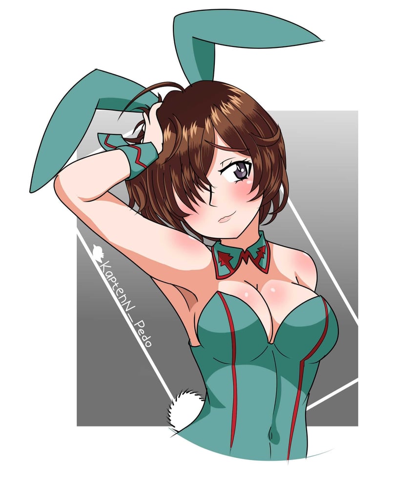kohiyama noemi (girls und panzer and 1 more) drawn by kaptenn_pedo