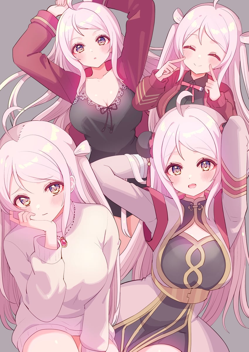zhong lanzhu (love live! and 1 more) drawn by cream_(nipakupa)