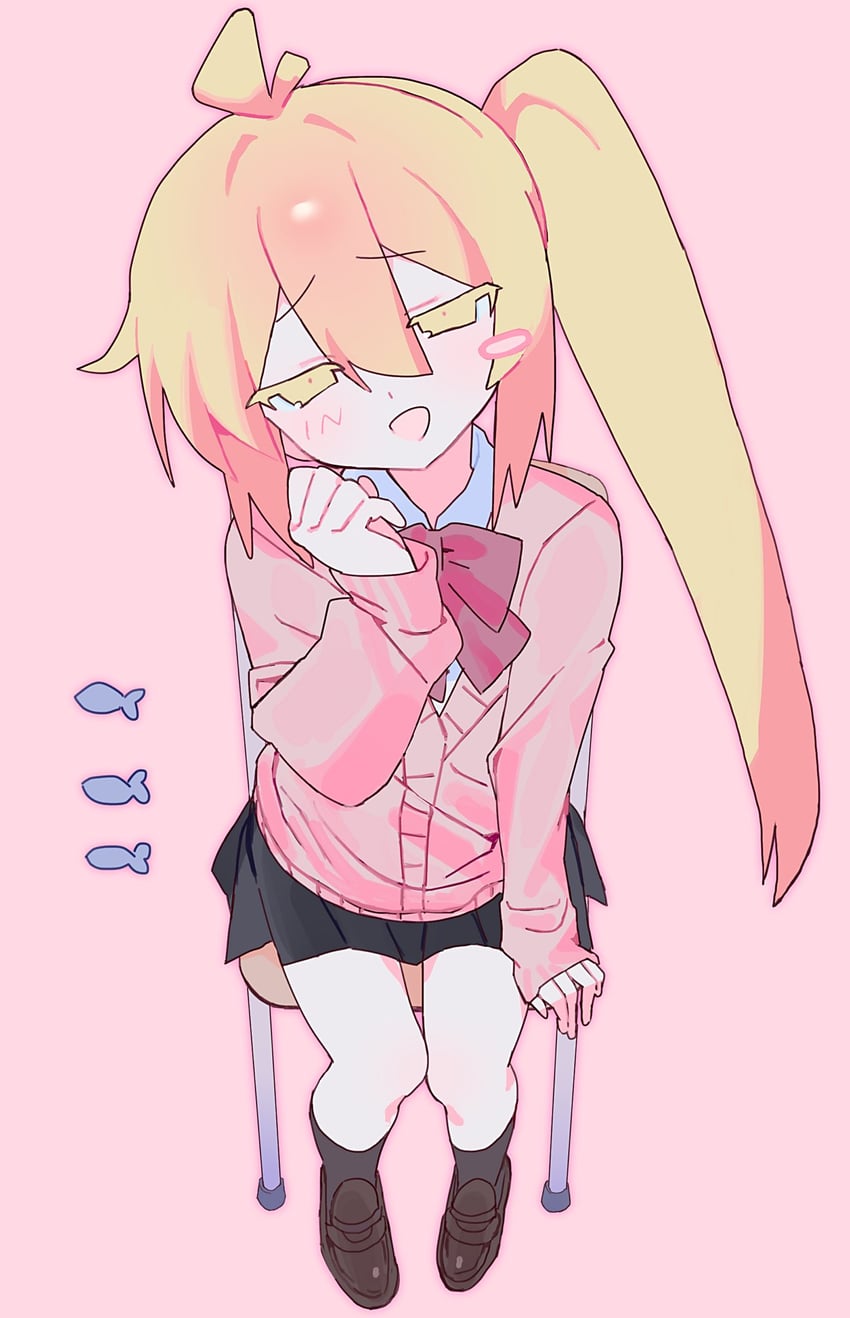 akita neru (vocaloid and 1 more) drawn by nial