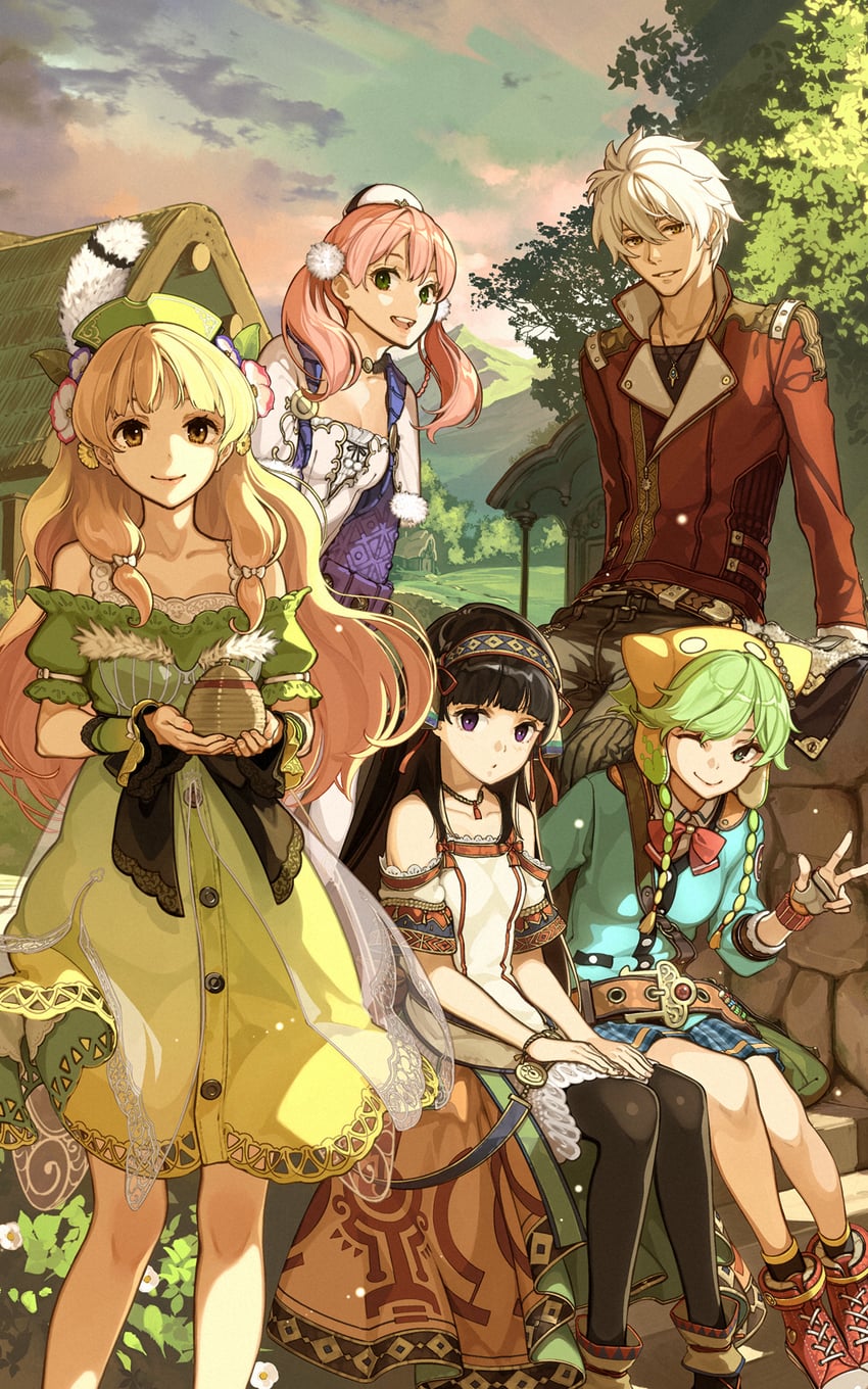 escha malier, ayesha altugle, logix ficsario, shallistera, and shallotte elminus (atelier and 4 more) drawn by hidari_(left_side)