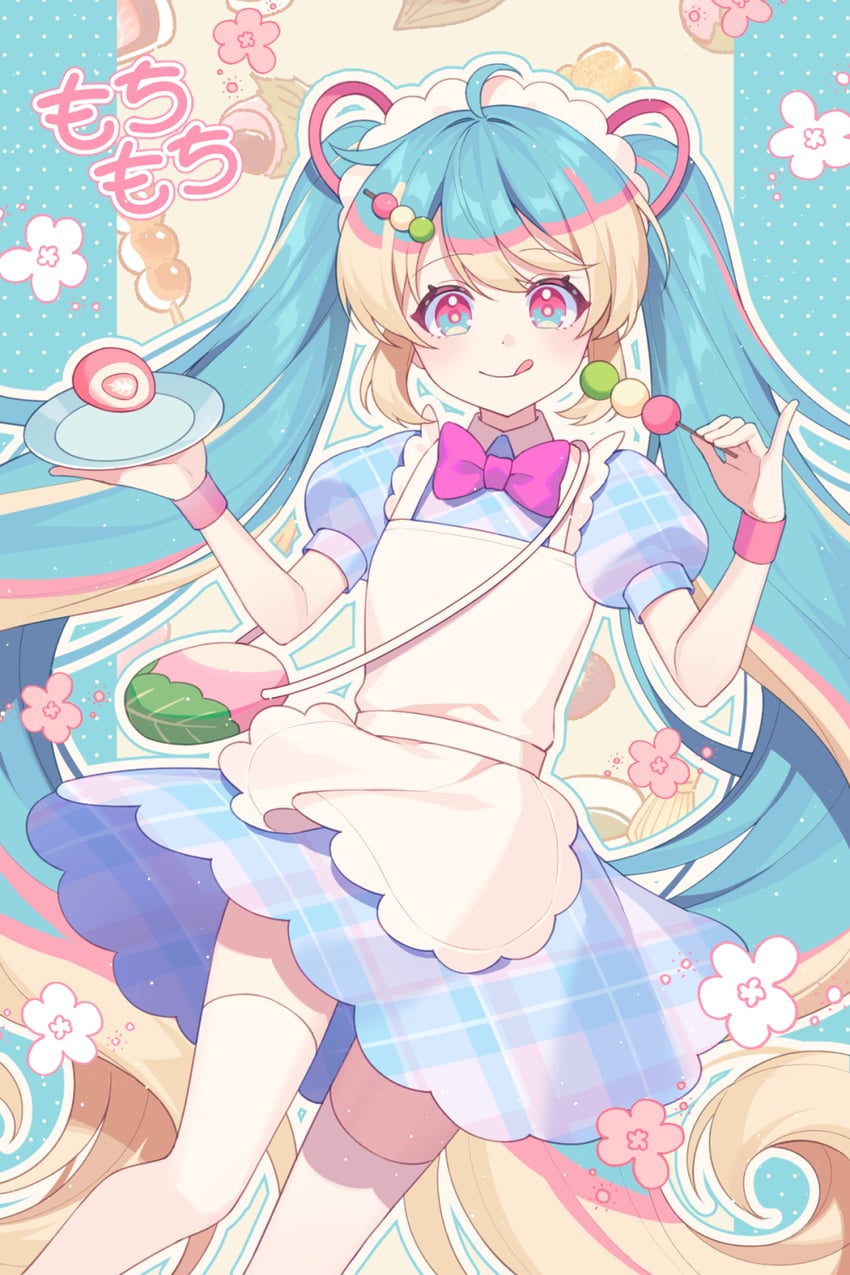 hatsune miku (vocaloid and 1 more) drawn by jenevan