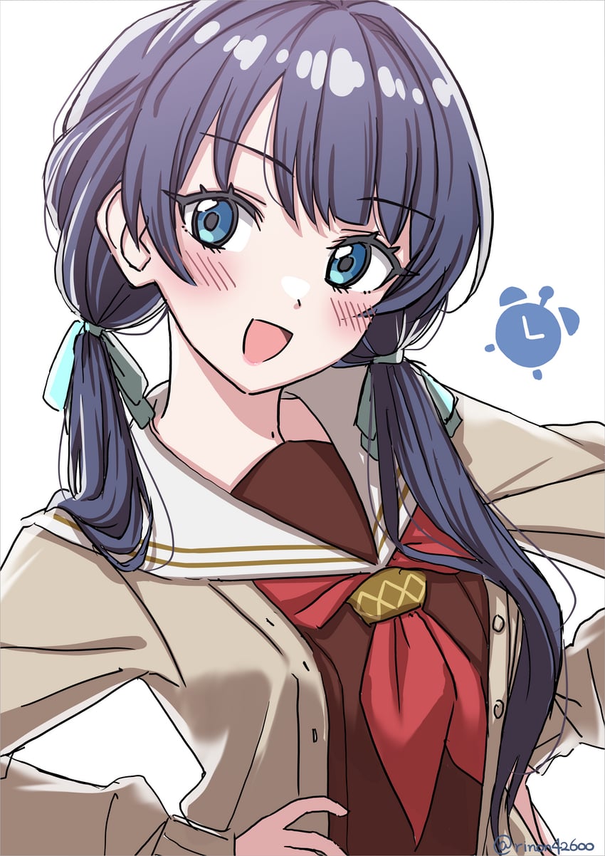murano sayaka (love live! and 1 more) drawn by rinon42600