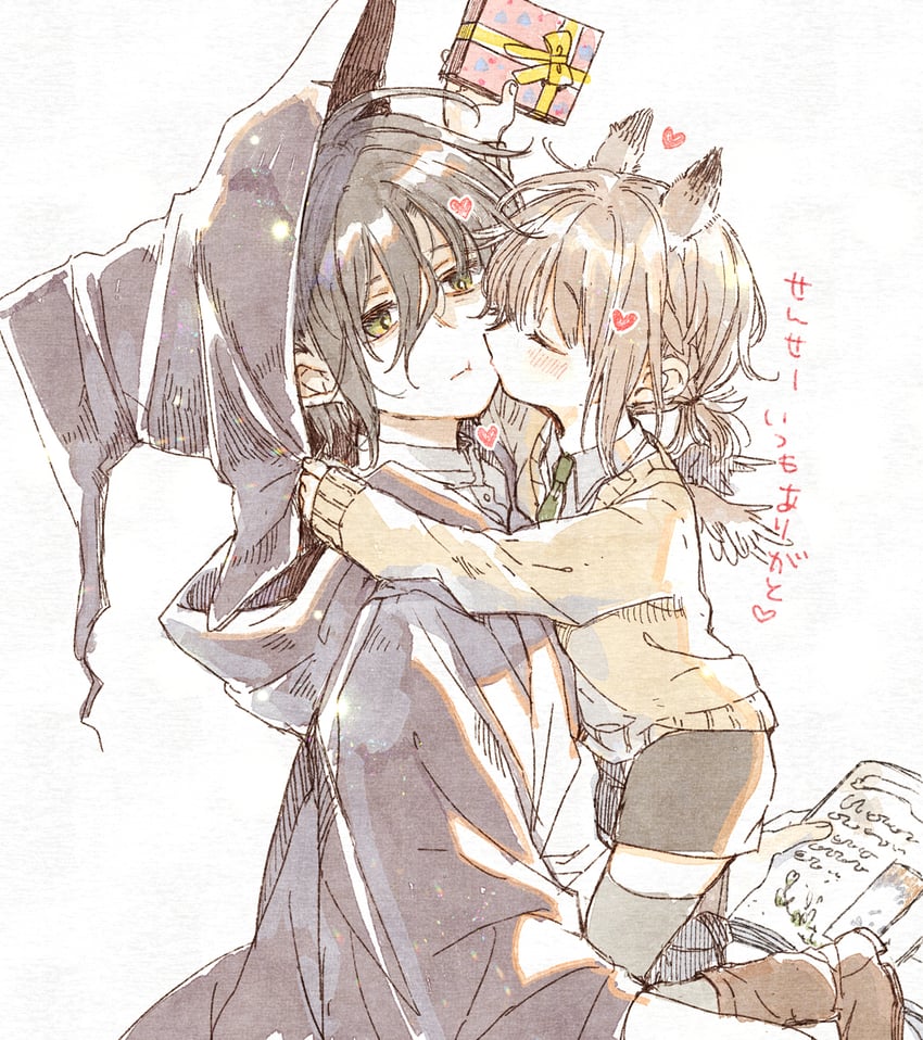 yoru and finstal nox (majo to tsukaima) drawn by itou_hachi