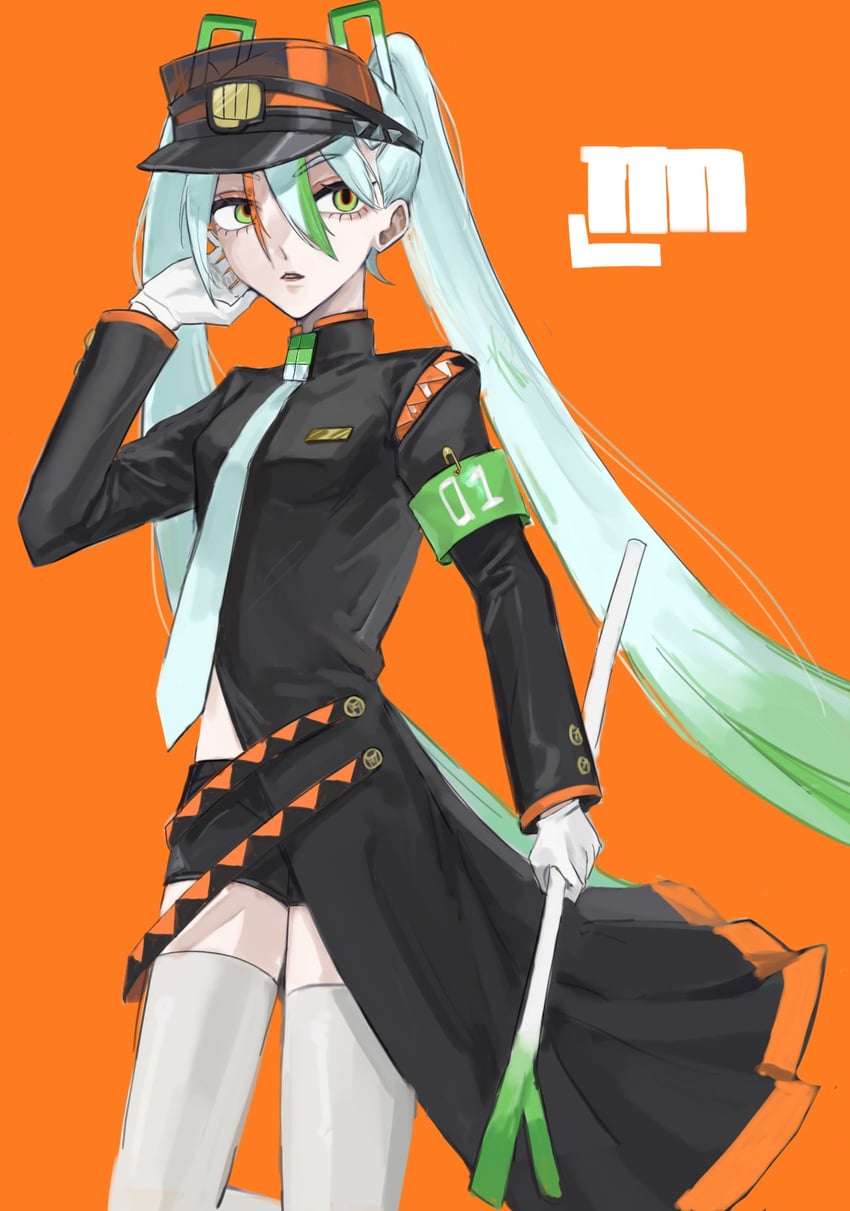 hatsune miku and fighting miku (pokemon and 2 more) drawn by sanmanako