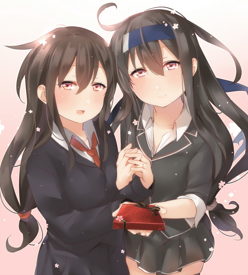 hatsushimo and hatsushimo kai ni (kantai collection) drawn by juurouta