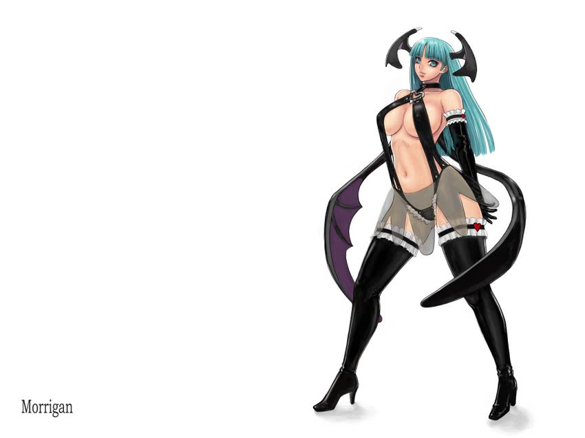 morrigan aensland (darkstalkers) drawn by ark_(morita_hitomi)