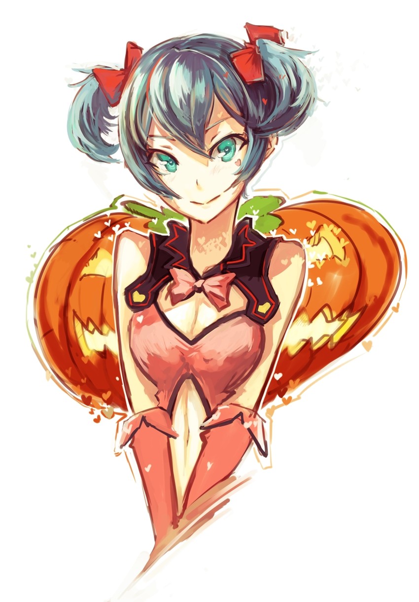hatsune miku (vocaloid and 1 more) drawn by softmode