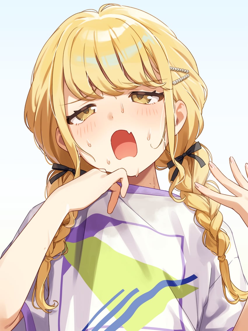 fujita kotone (idolmaster and 1 more) drawn by akabino