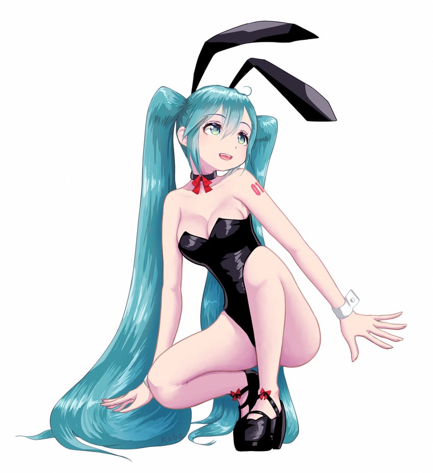 hatsune miku (vocaloid) drawn by momoreport