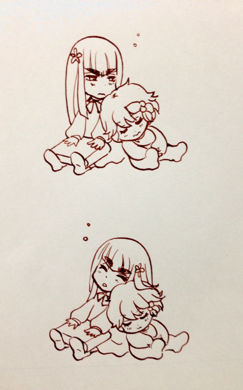 matoi ryuuko and kiryuuin satsuki (kill la kill) drawn by ichiimitsuru