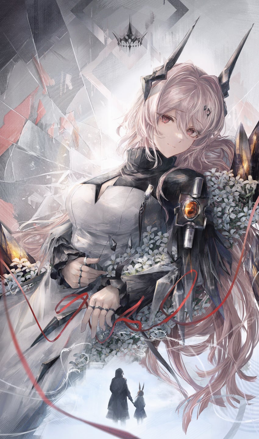 doctor, amiya, and theresa (arknights) drawn by moose_(moosu193)