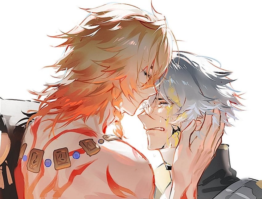phainon and mydei (honkai and 1 more) drawn by suirandanshihao