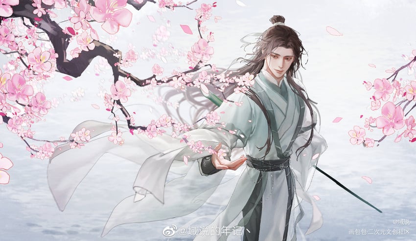 shen qiao (thousand autumns: qian qiu) drawn by yu_shuo_de_nian_ji_zhu