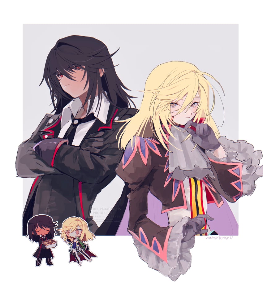 richard and gaius (tales of and 2 more) drawn by nancykittyu