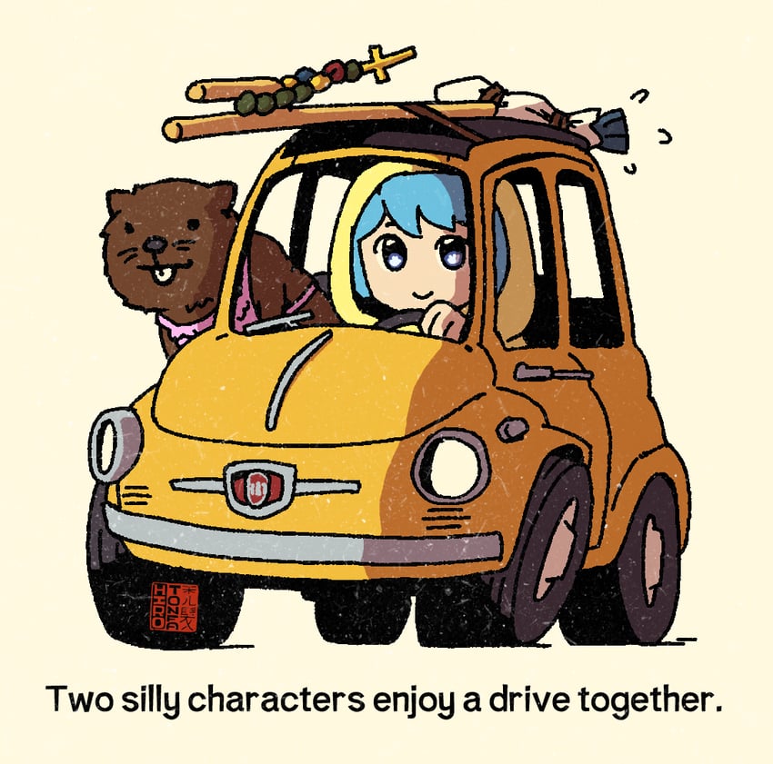 luce and mrs. beaver (jubilee 2025 and 1 more) drawn by hirotonfa