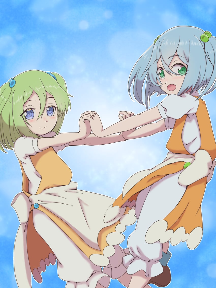 shalsha and falfa (slime taoshite 300 nen shiranai uchi ni level max ni nattemashita) drawn by user_uyme4838