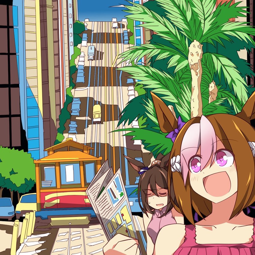 special week and el condor pasa (umamusume) drawn by wahiko_(black_bastard)