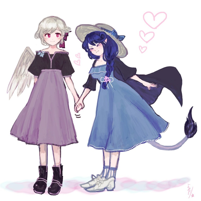 kishin sagume and doremy sweet (touhou) drawn by katari