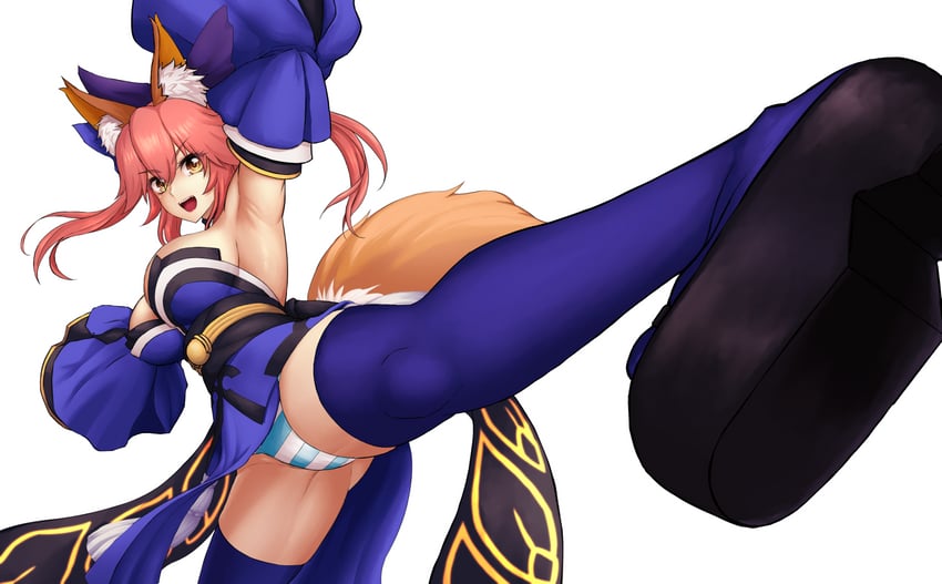 tamamo and tamamo no mae (fate and 1 more) drawn by sphere-stc