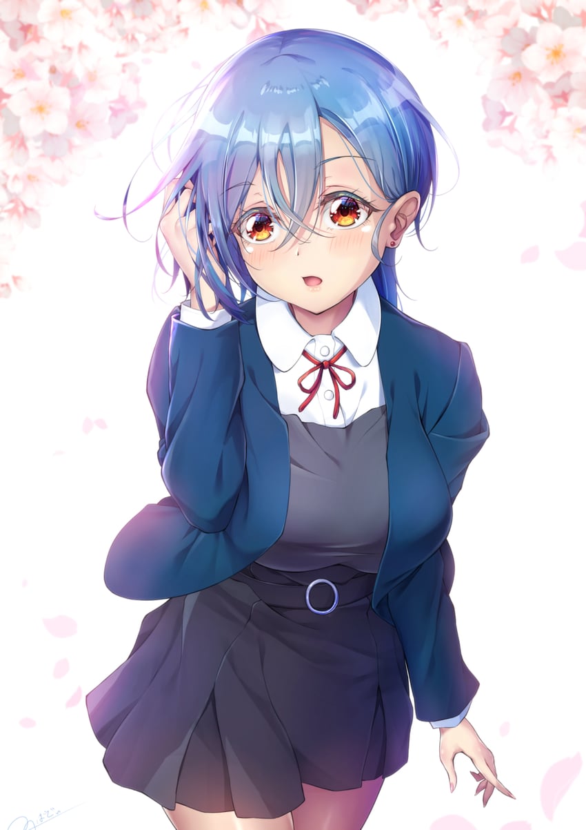 wakana shiki (love live! and 1 more) drawn by novady