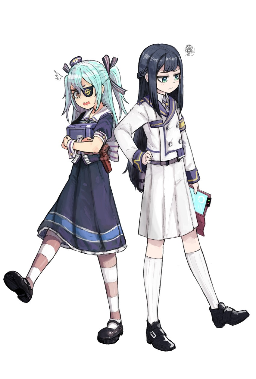 lrl and andvari (last origin) drawn by linne_(ruielinne)