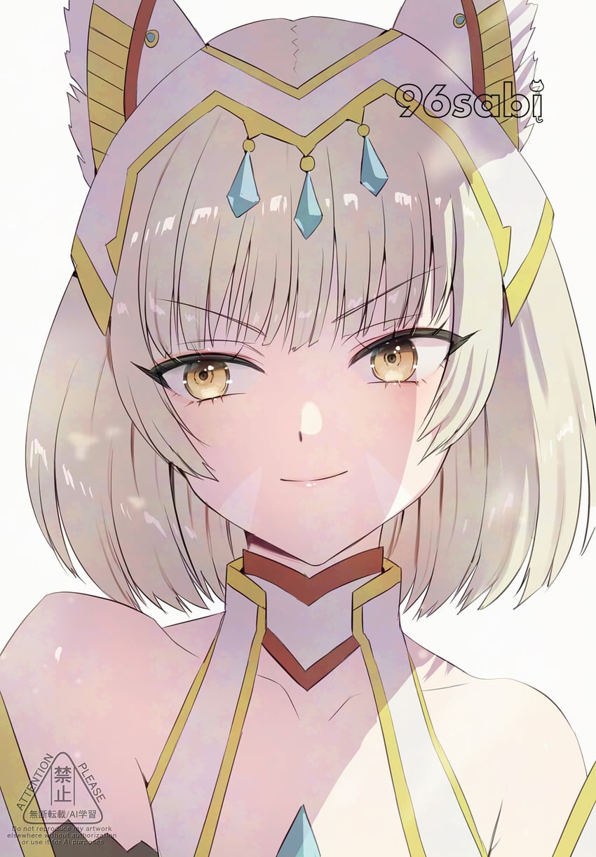 nia (xenoblade chronicles and 1 more) drawn by yamamori_kinako